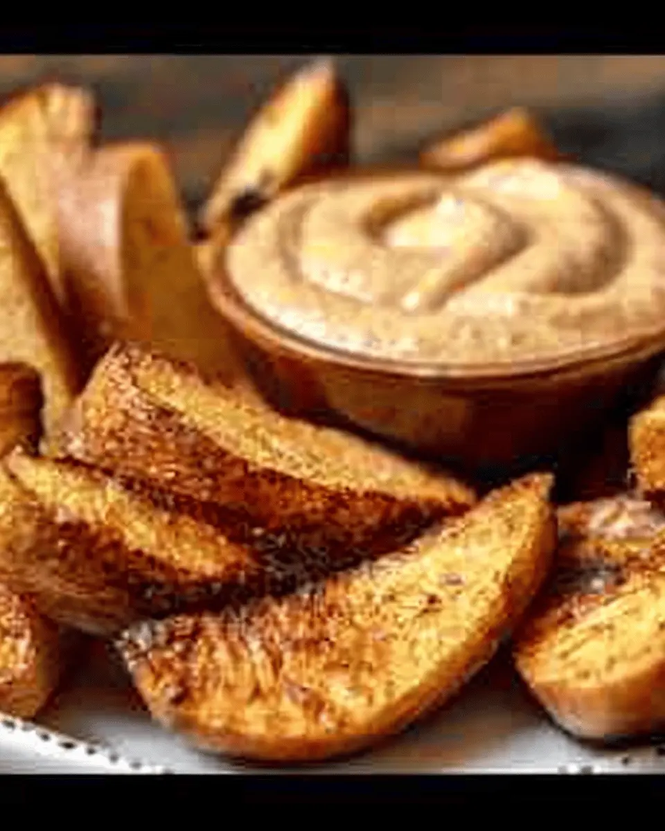 Air Fried Apple Wedges