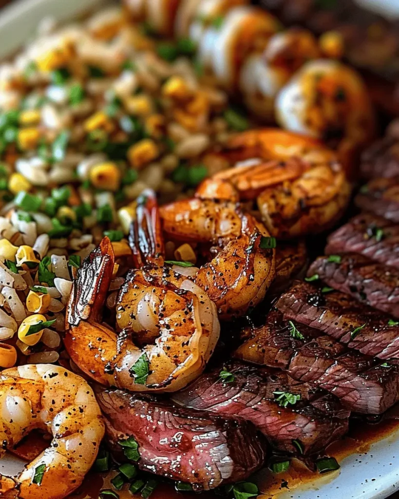Cajun Shrimp & Steak Feast Recipe