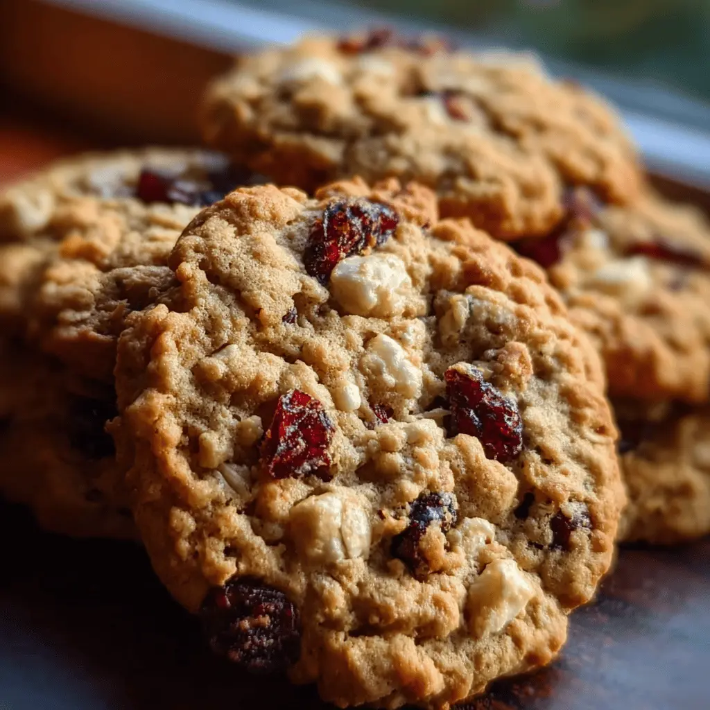 Oatmeal Cranberry Cookies