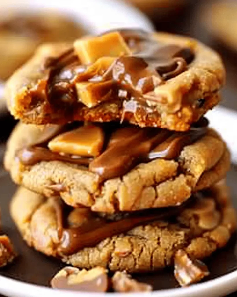 Snickers Peanut Butter Cookies