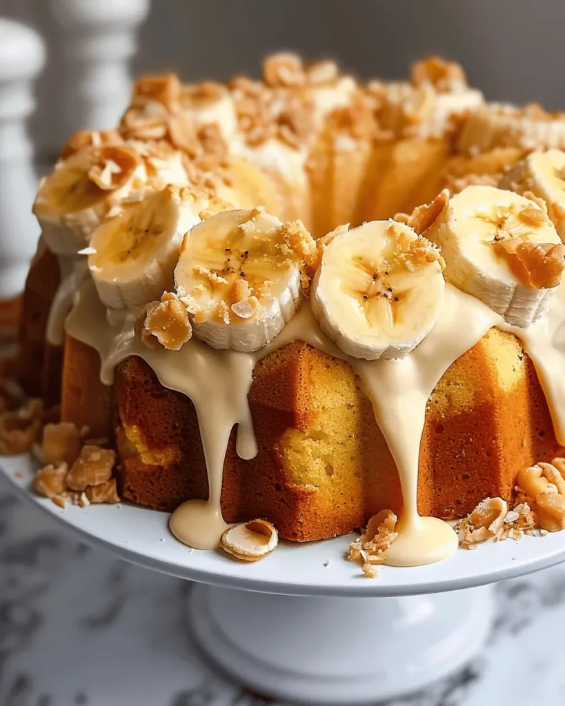 Banana Pudding Pound Cake