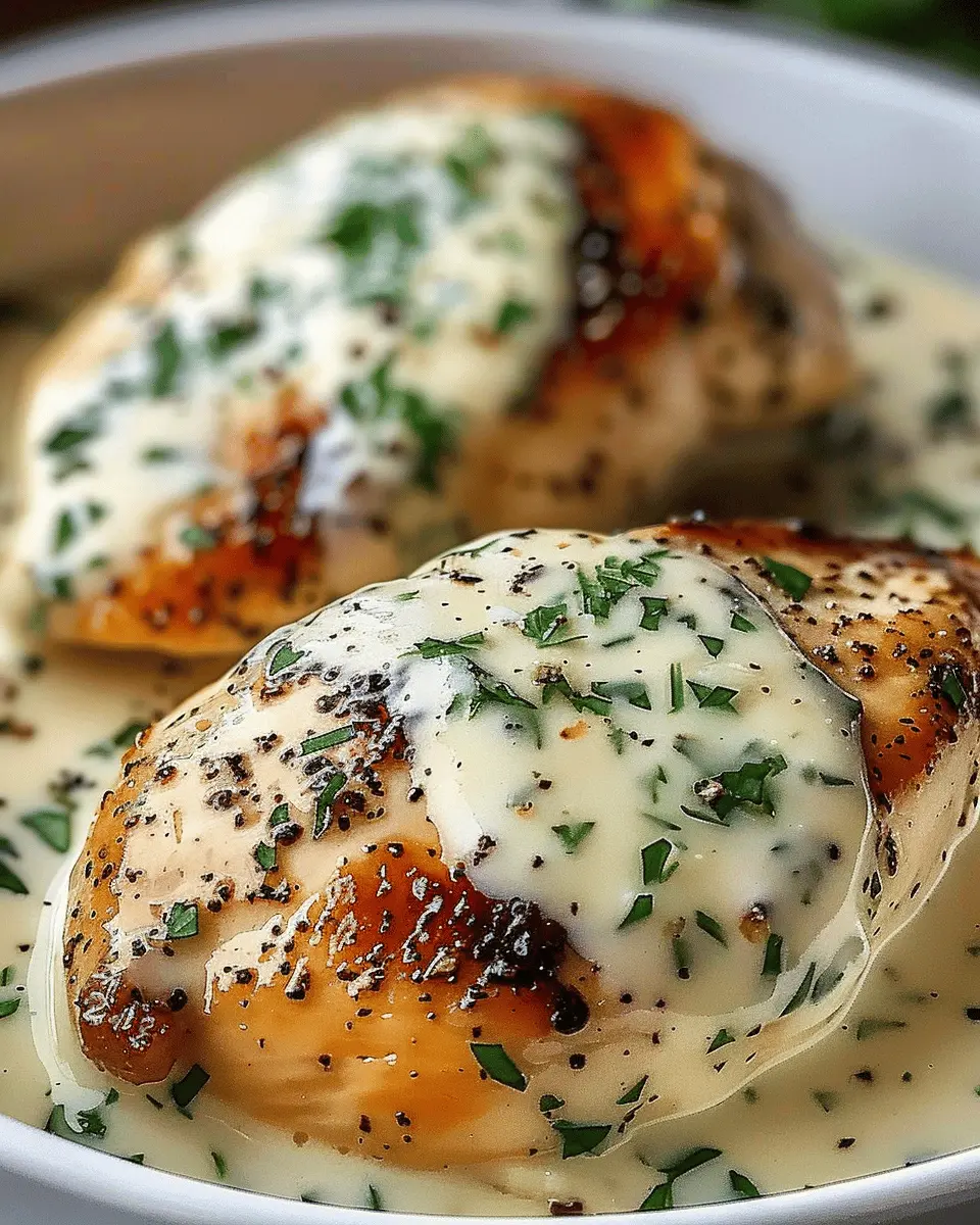Creamy Boursin Chicken Garlic Herbs