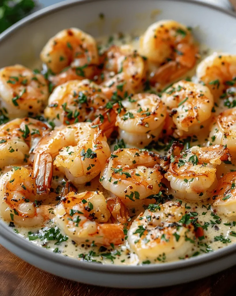 Creamy Garlic Butter Shrimp