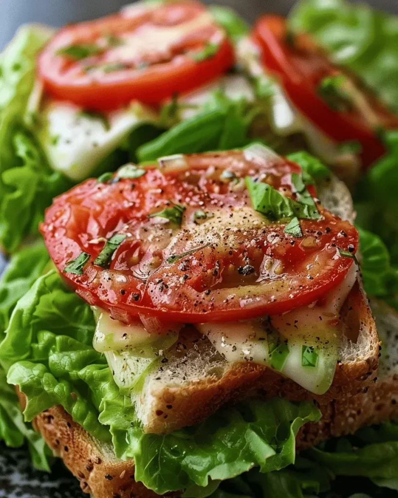 Garlic Butter Lettuce, Tomato