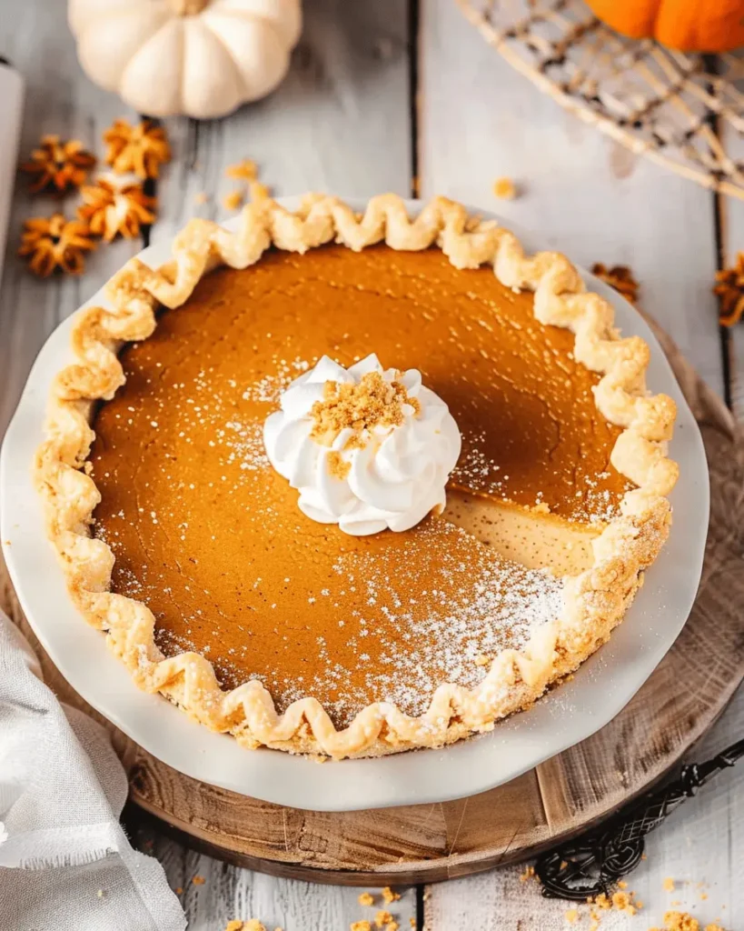 No Bake Pumpkin Pie