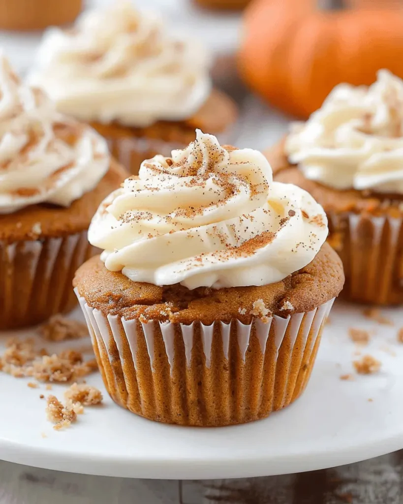 Pumpkin Pie Cupcakes
