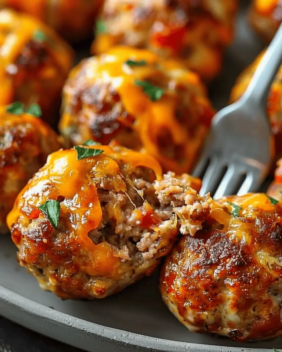Rotel Cream Cheese Sausage Balls