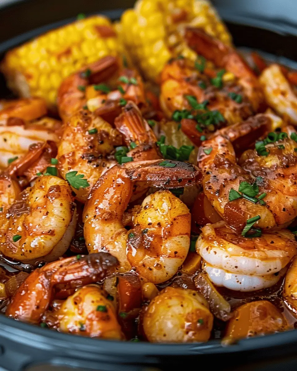 Spicy Cajun Shrimp Boil