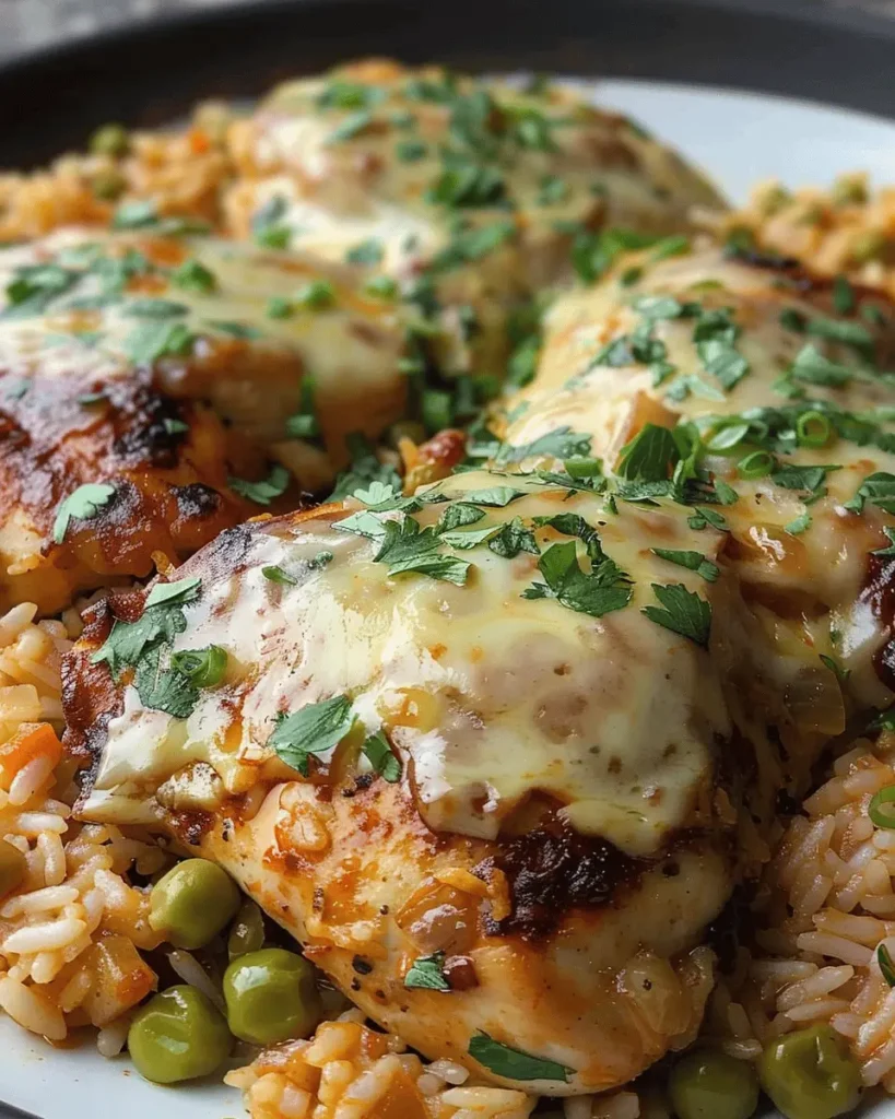 Arroz Con Pollo Cheesy Chicken