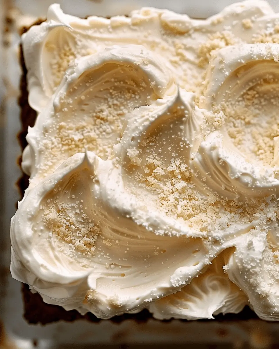 Cool Whip Frosting Recipe
