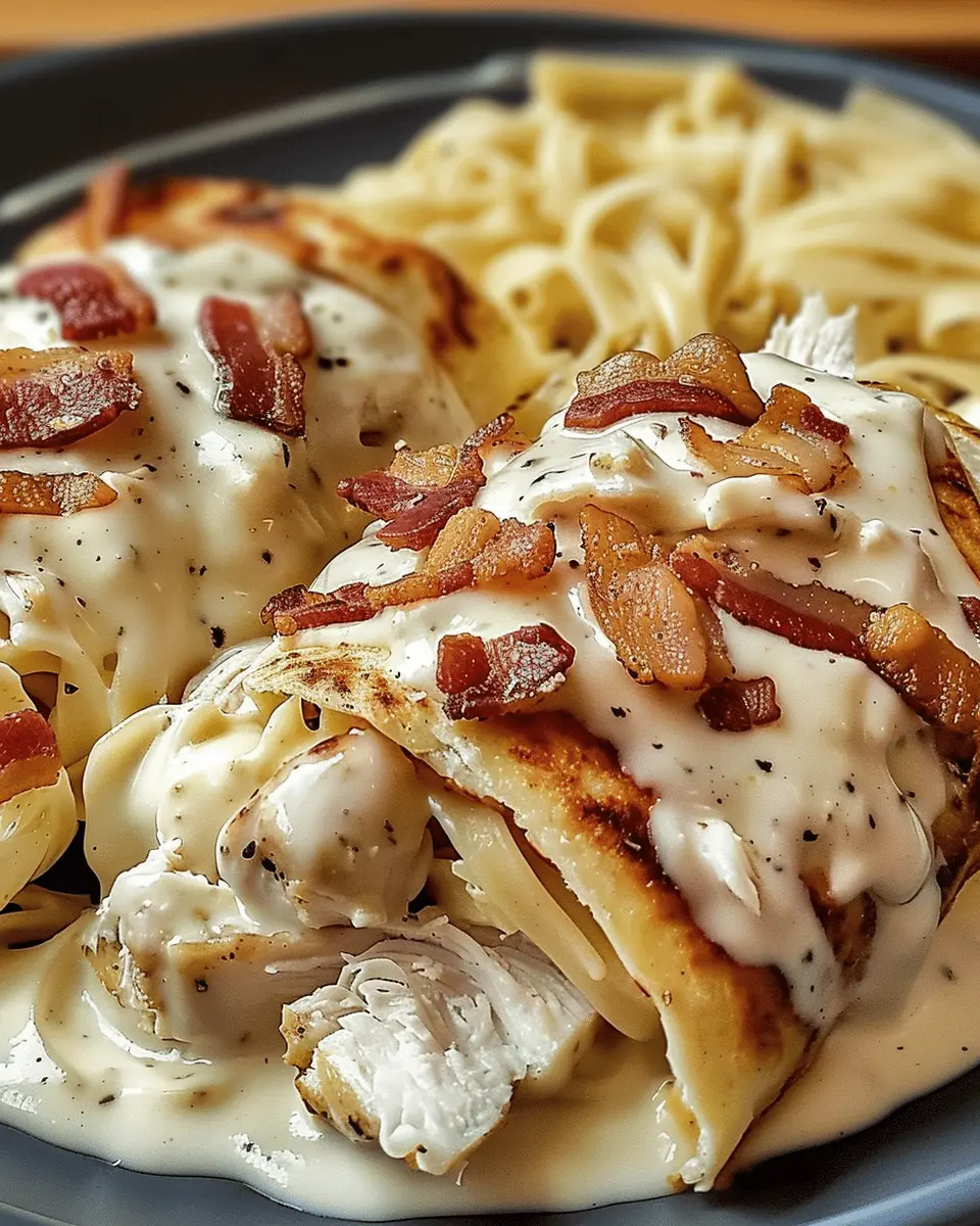 Chicken Bacon Alfredo Hurricane