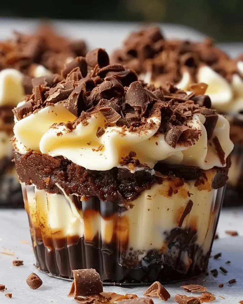 Loaded Brownie Cheesecake Cup