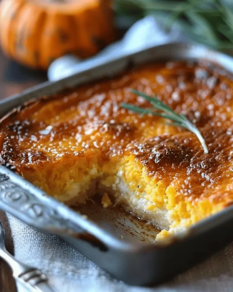 Pumpkin Cottage Cheese Bake