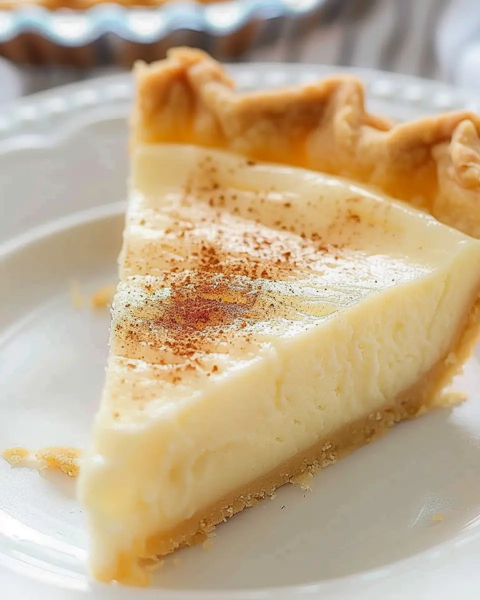 Sugar Cream Pie