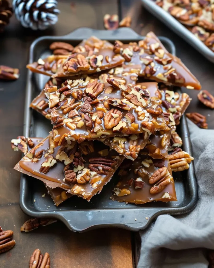 Maple Pecan Christmas Crack