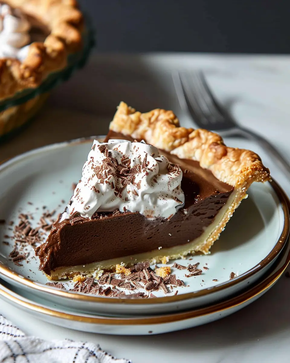 Chocolate Pudding Pie