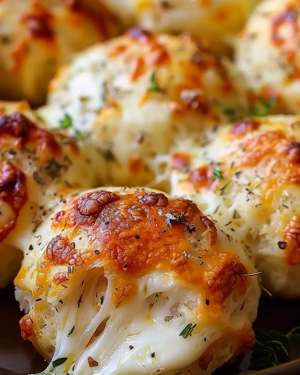 Gooey Mozzarella Biscuit Bombs