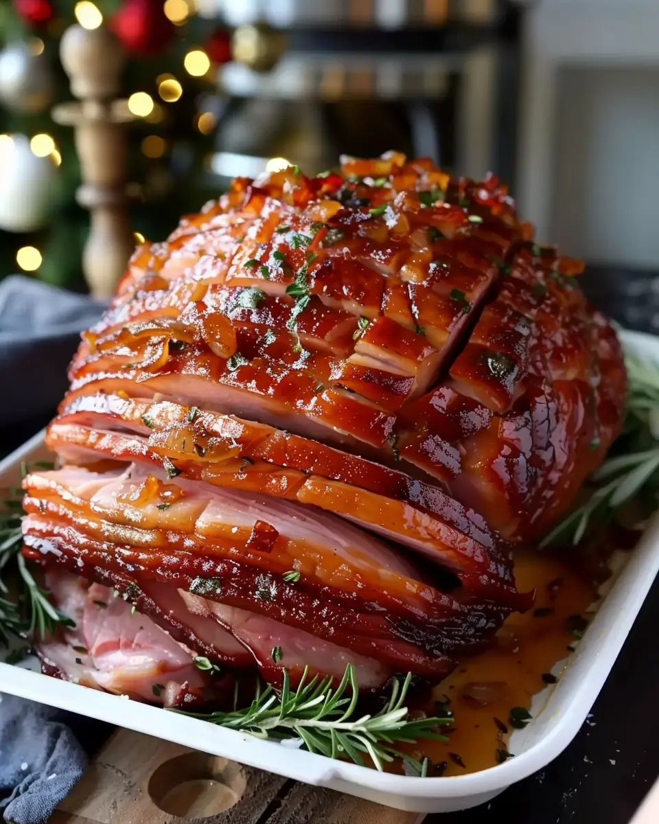 Maple Glazed Christmas Ham