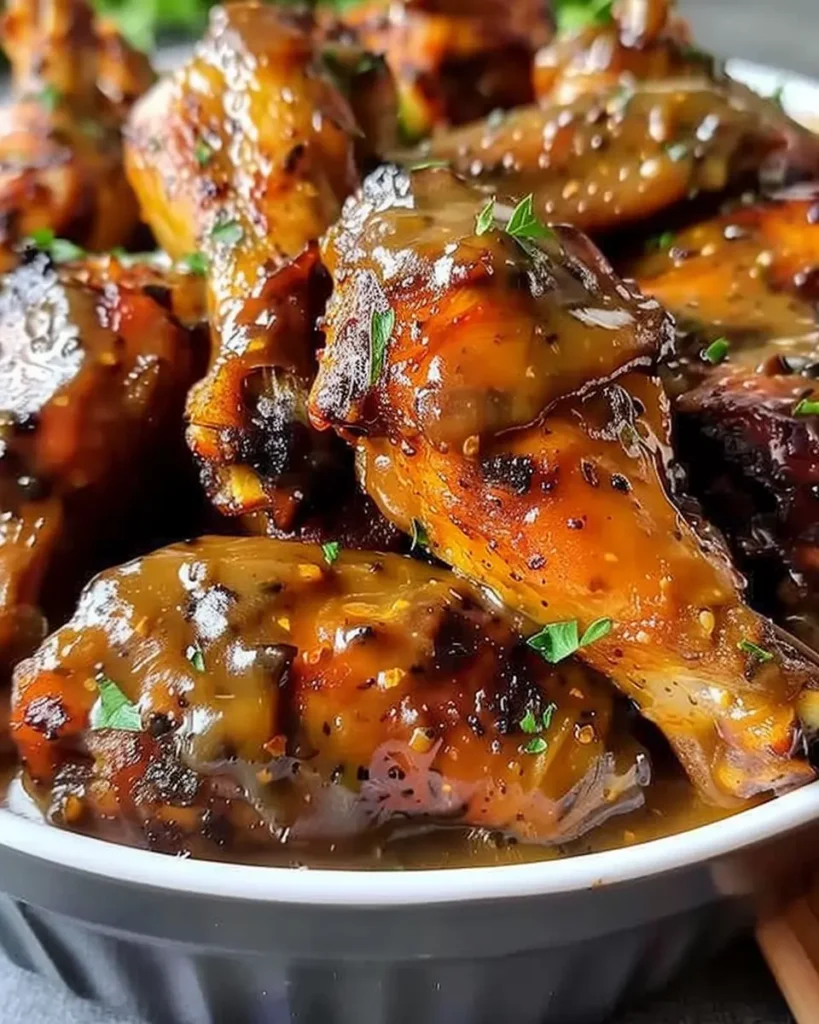 Smothered Turkey Wings with Gravy