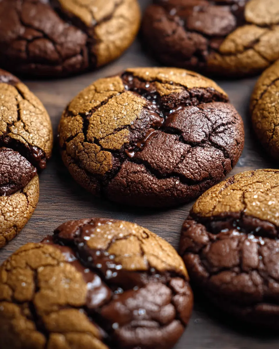 Ginger Brownie Cookies