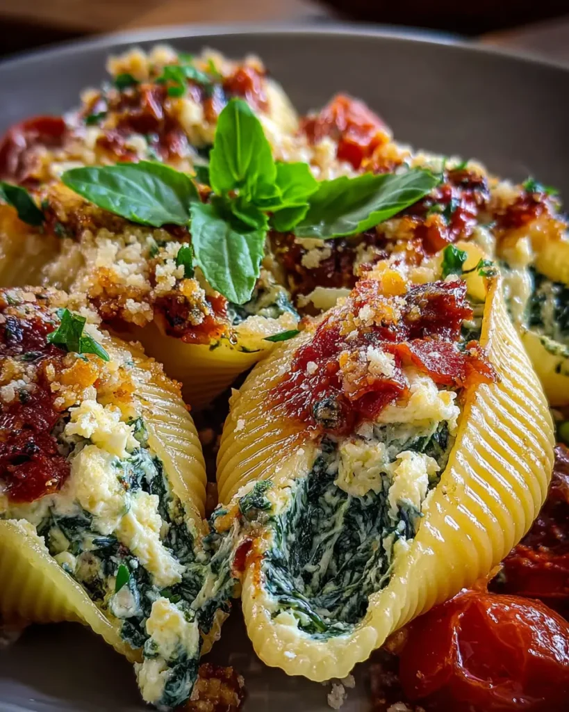 Spinach & Ricotta Stuffed Pasta