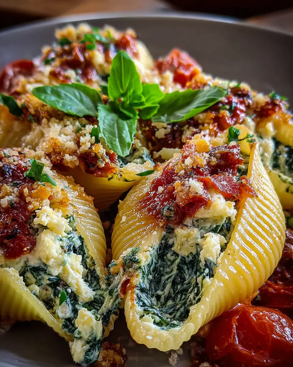 Spinach & Ricotta Stuffed Pasta