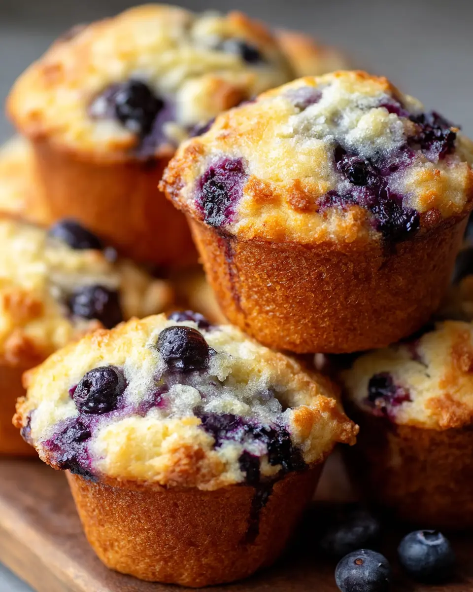Blueberry Buttermilk Muffins