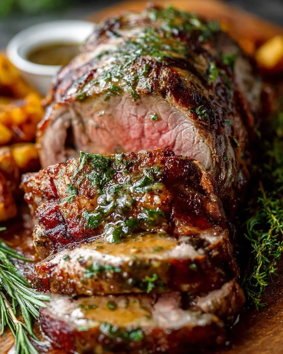 Delicious Stuffed Beef Roast