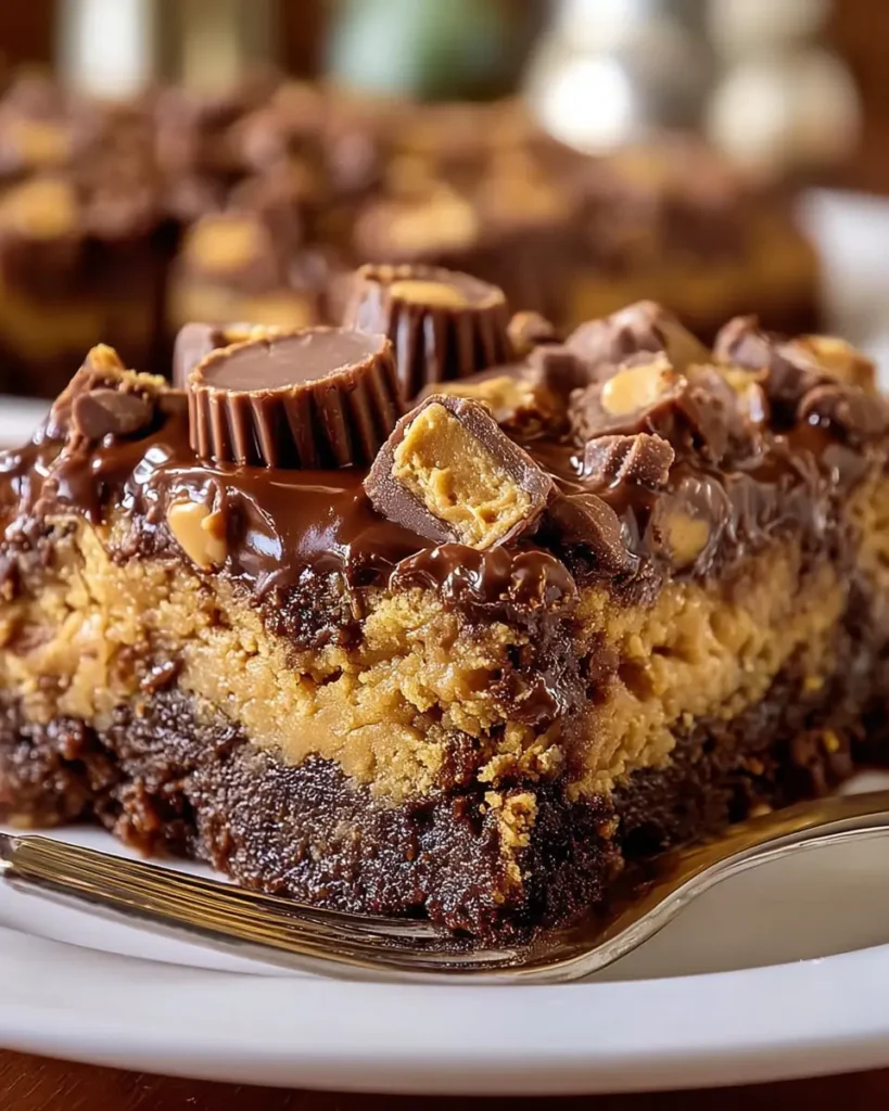 Peanut Butter Cup Dump Cake