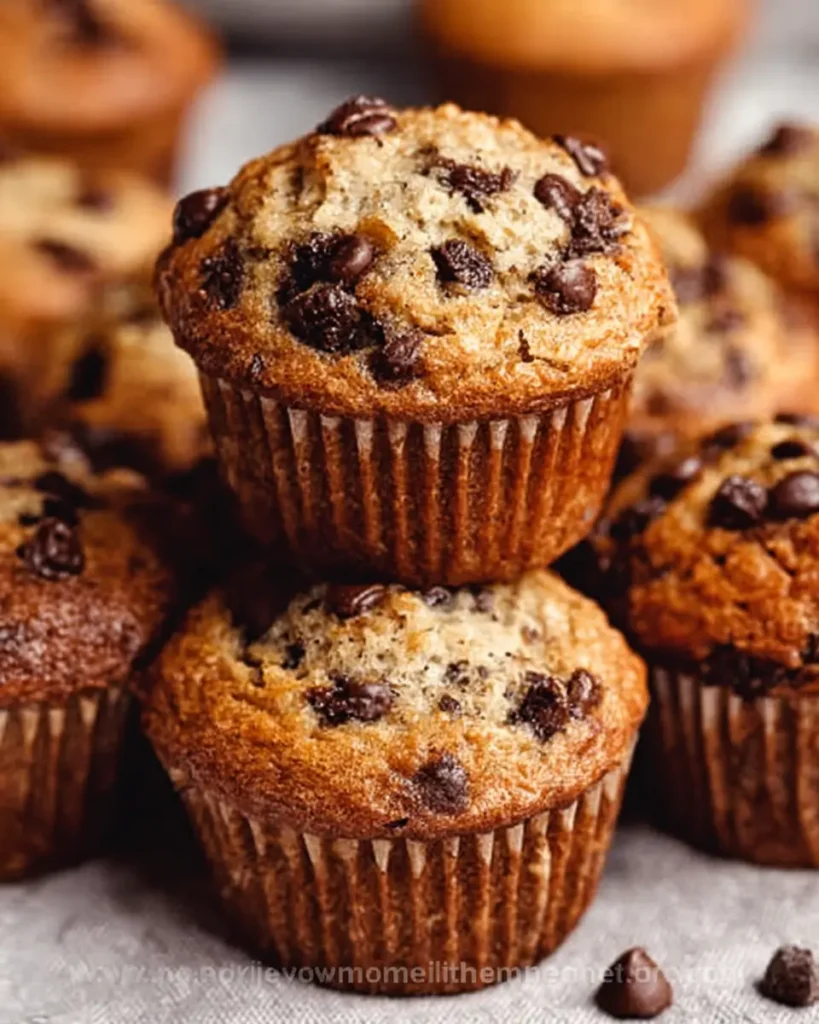 Banana Chocolate Chip Muffins