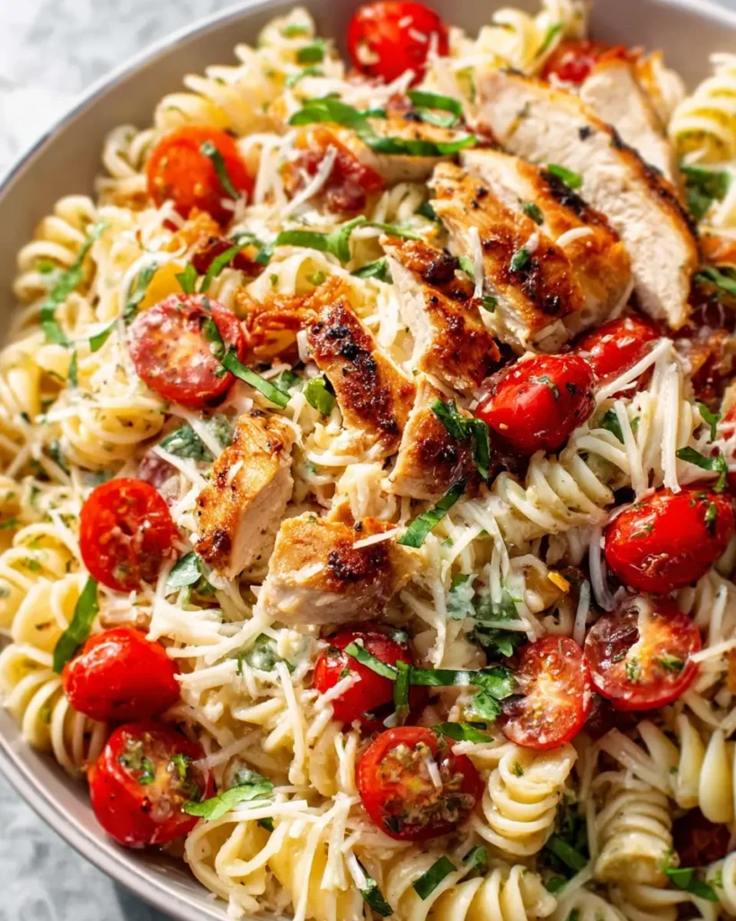 Bruschetta Chicken Pasta