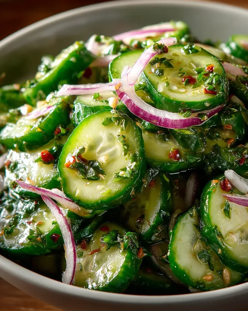Refreshing Cucumber Salad