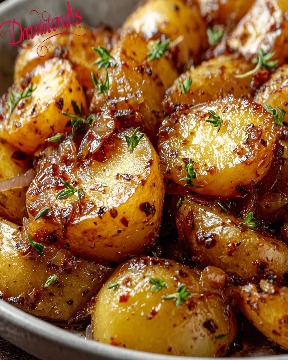 Slow Cooker Onion Butter Potatoes
