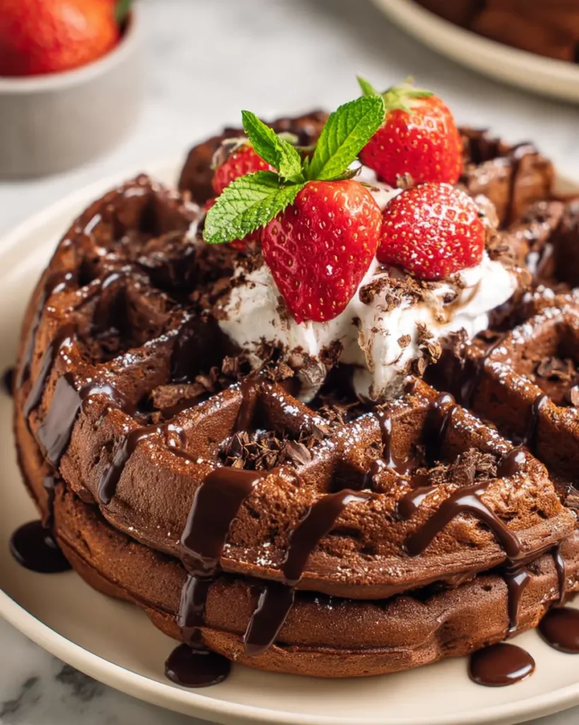 Chocolate Waffles
