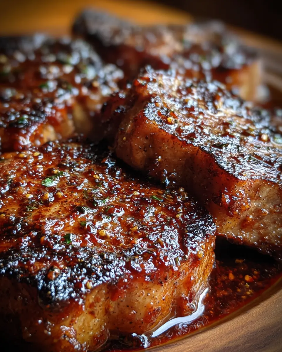 Delicious Brown Sugar Beef Chops