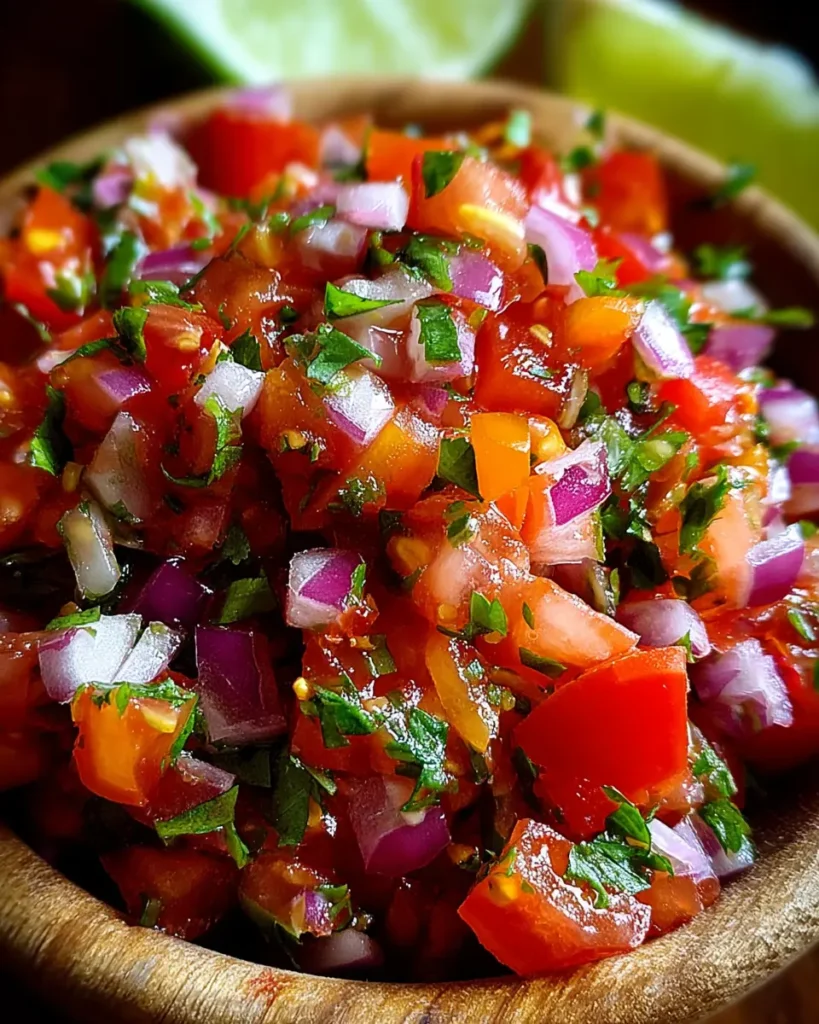 Vibrant & Tangy Pico de Gallo