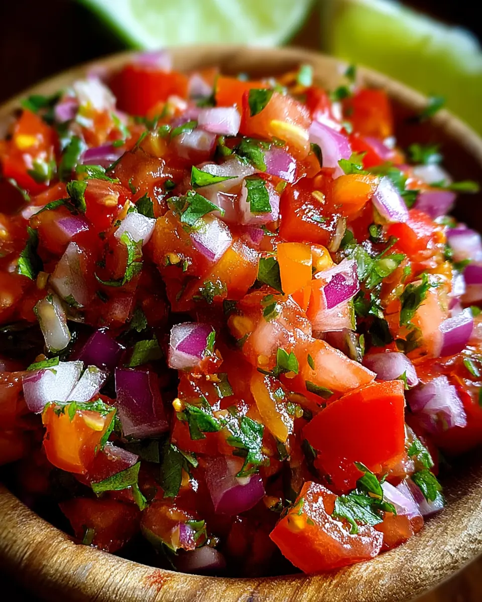Vibrant & Tangy Pico de Gallo