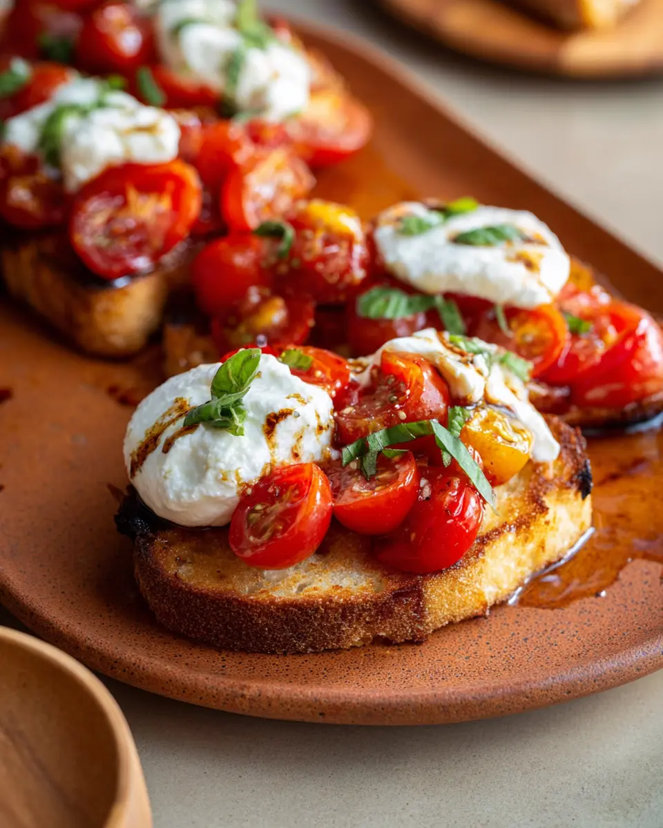 BURRATA BRUSCHETTA