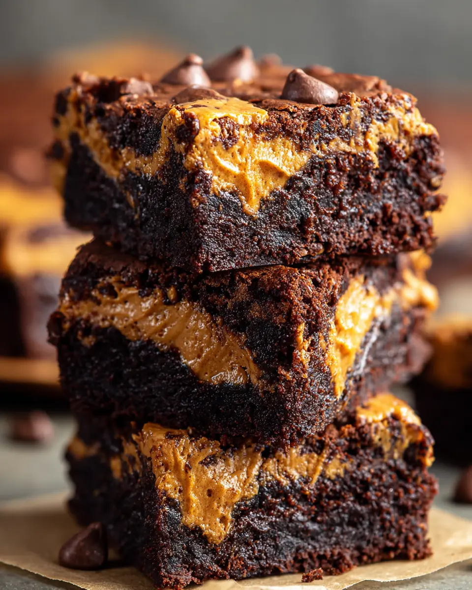 Best Peanut Butter Brownies