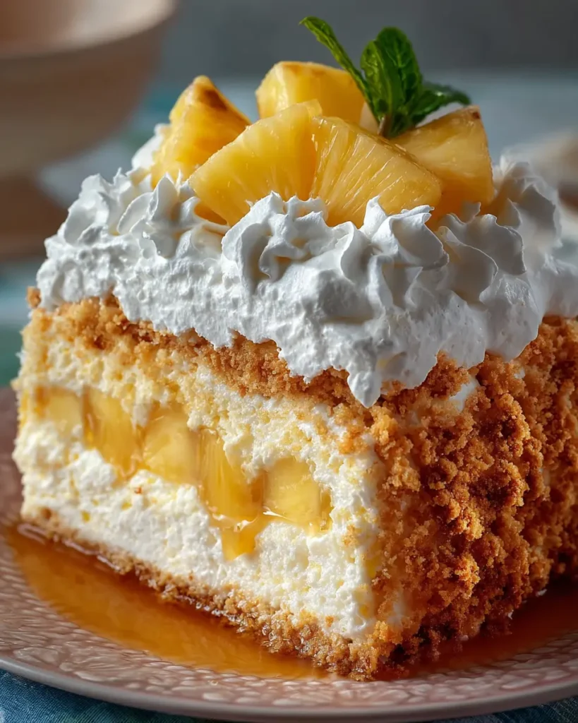 Pineapple Angel Cloud Cake