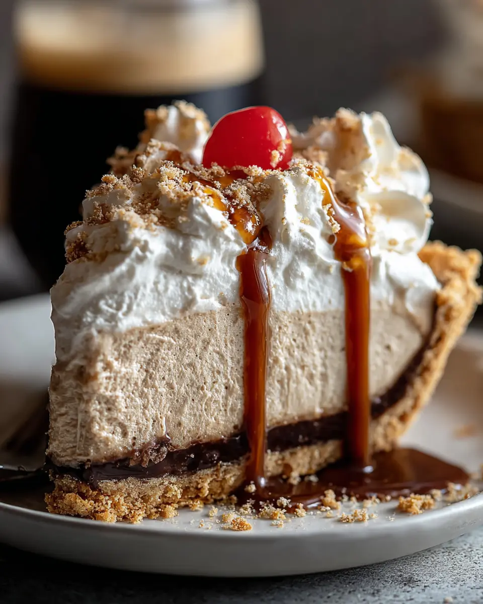 Root Beer Float Pie