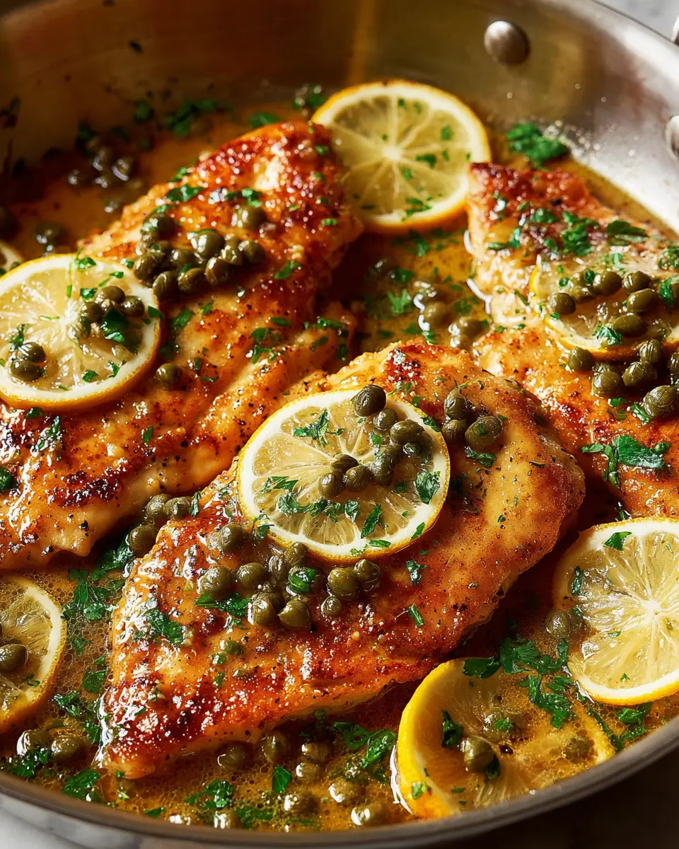 Easy Lemon Chicken Piccata