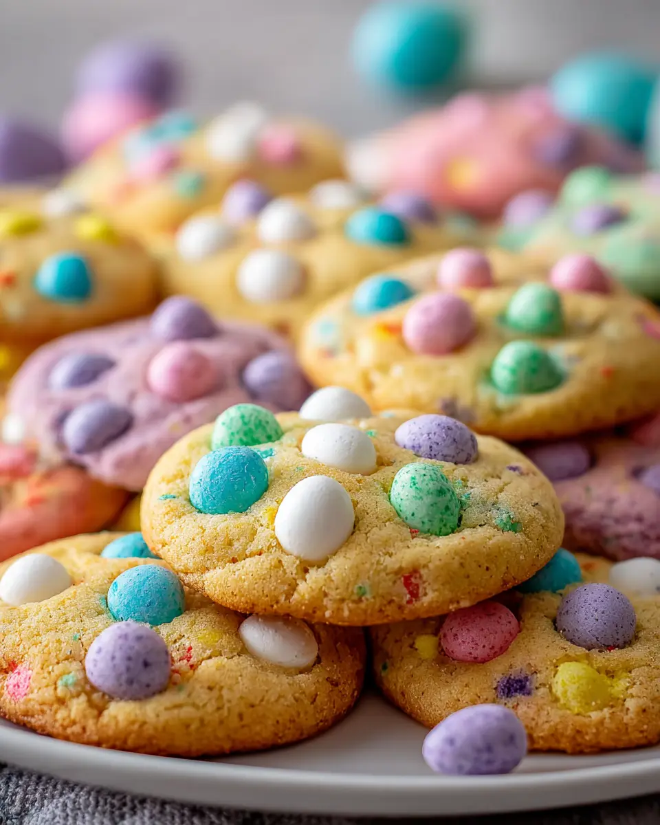 Easter Cake Mix Cookies