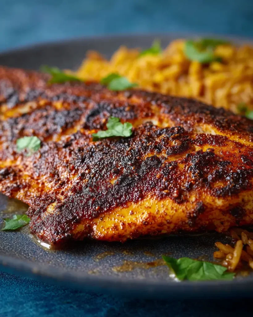 Blackened Baked Fish (or Chicken)