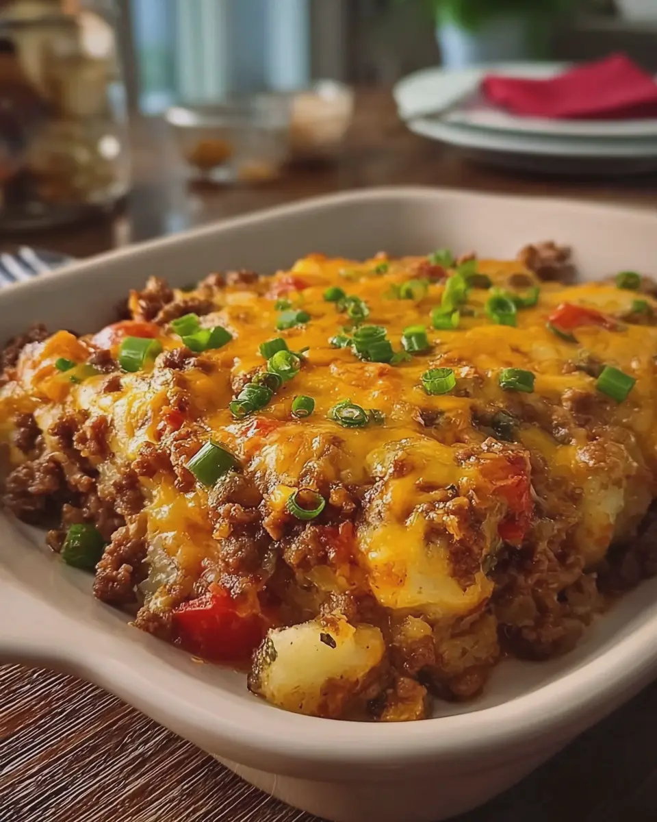 Hobo Casserole with Ground Beef
