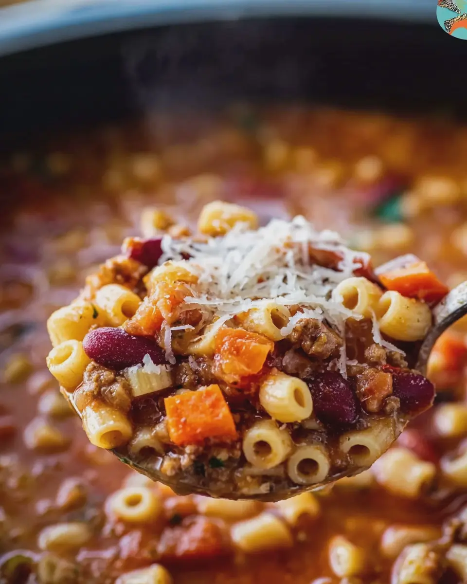 Slow Cooker Olive Garden Pasta e Fagioli