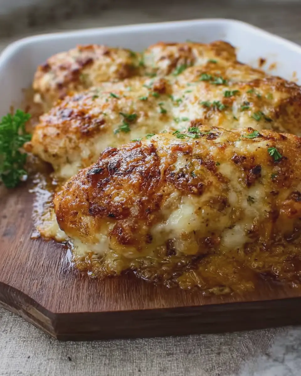 French Onion Baked Chicken