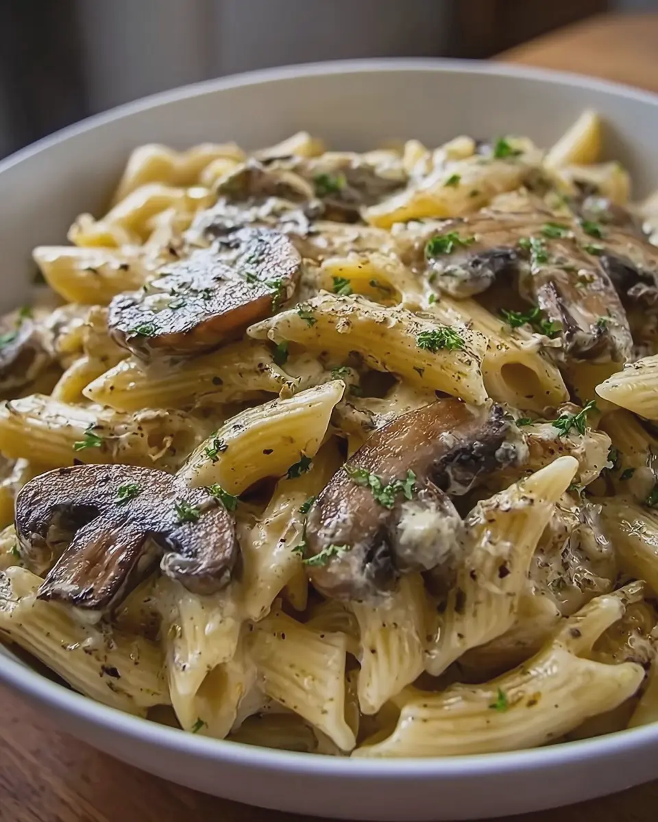 Creamy Mushroom Pasta