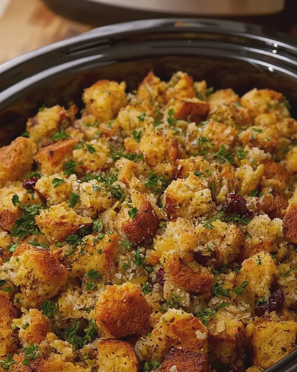 Crockpot Stuffing