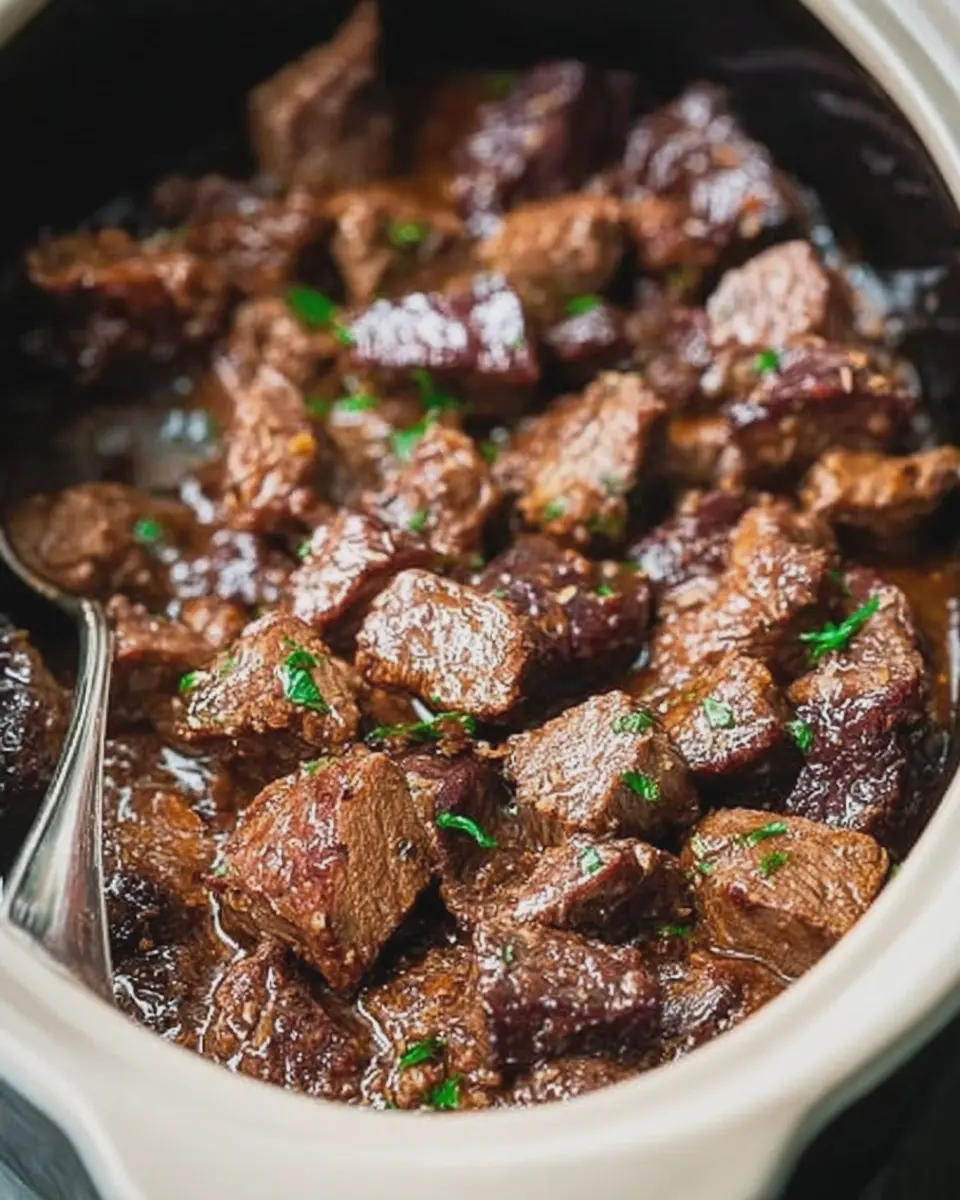 Crockpot Steak Bites